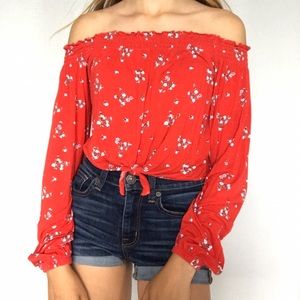 H&M off the shoulder blouse